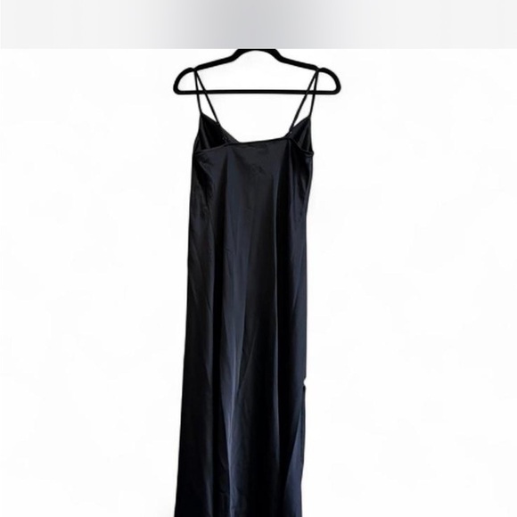 Black Satin Dress (NWT) - Picture 3 of 4